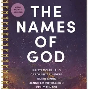 The Names of God - Bible Study Book with Video Access - Spiral Bound (Limited Edition) Latest