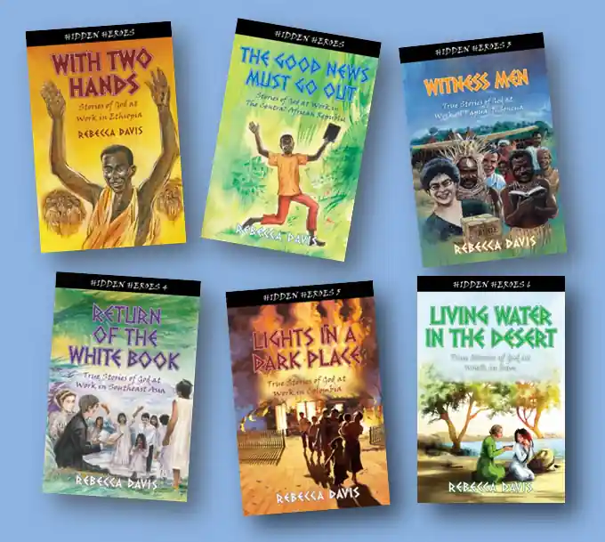 Grab Now Hidden Heroes Missionary Stories 6-Book Bundle (Rebecca Davis)