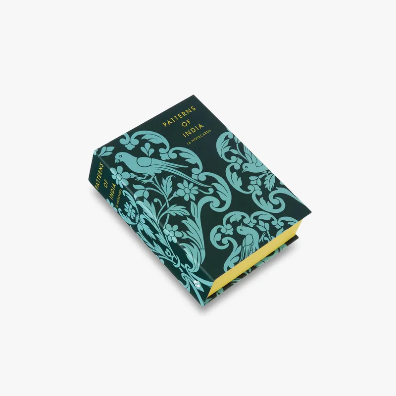 Limited Time Patterns of India: Box of 16 Notecards