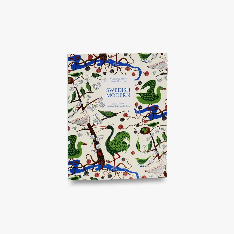 Swedish Modern: A Colouring Book of Magical Interiors Limited Edition