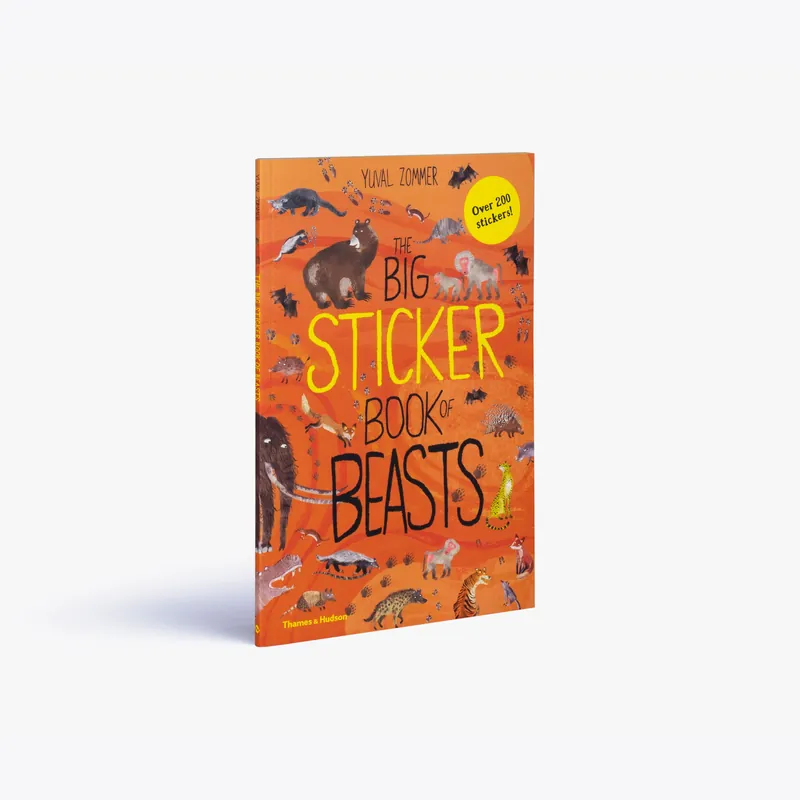 Fast Shipping The Big Sticker Book of Beasts