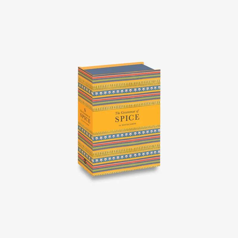 The Grammar of Spice: Notecards Must Have
